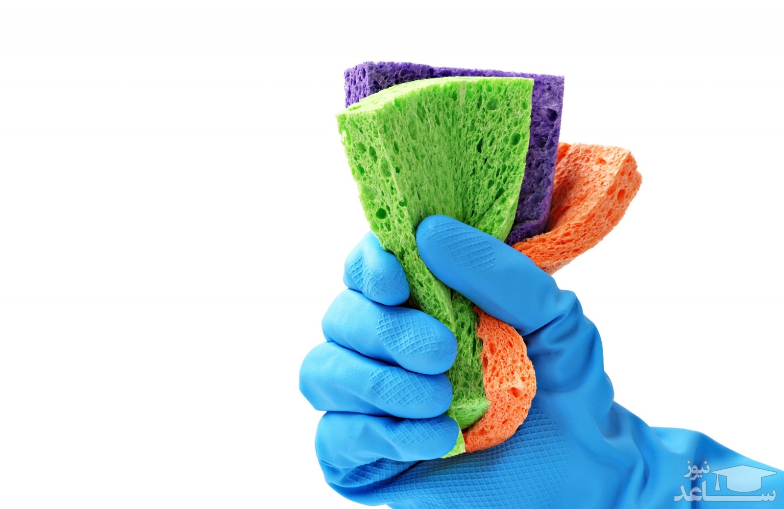 روش شستن و تمیز کردن اسکاچ ظرفشویی