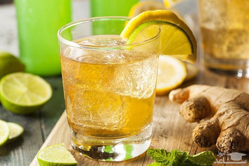 طرز درست کردن شربت زنجبیل 
