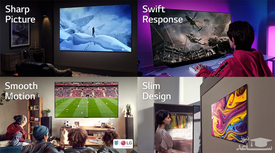 تلویزیون اولد 4K ال جی مدل C1 سایز 55 اینچ محصول 2021