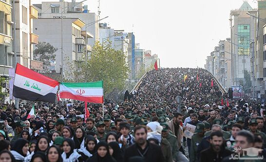 (عکس) استقبال تهران از شهدای مقاومت