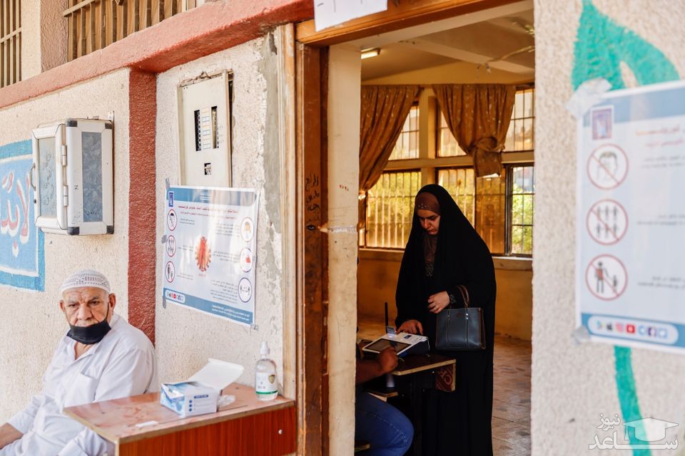 یک حوزه رای گیری در شهر کربلا عراق/ رویترز