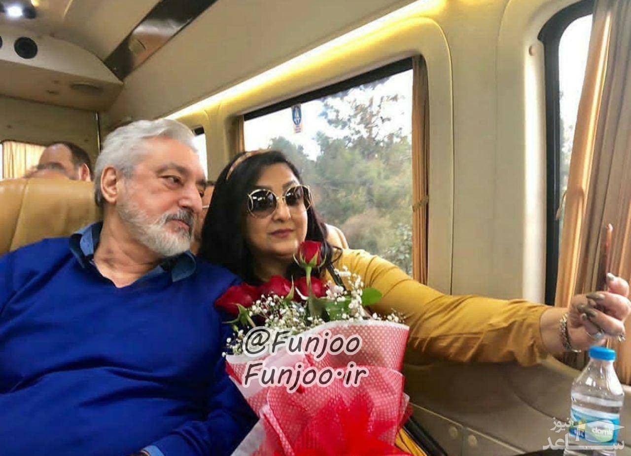 پست عاشقانه ابی برای همسرش مهشید به مناسبت سالگرد ازدواج شان!