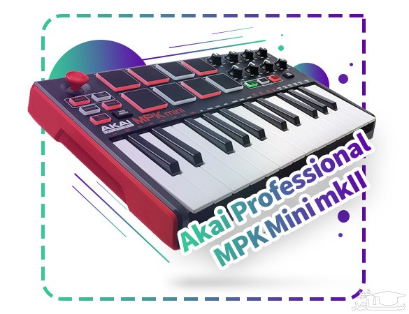 میدی کنترلر Akai Professional MPK Mini mkII