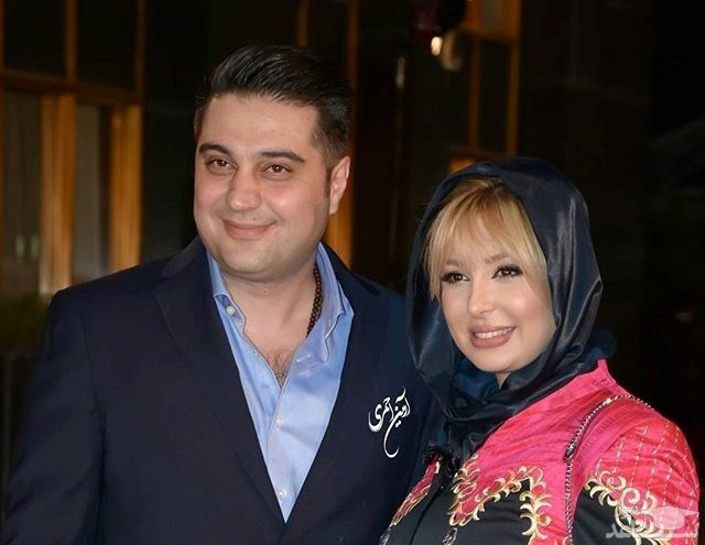 (عکس) همسر نیوشا ضیغمی در کنار جمعی از بازیگران در شب عاشورا