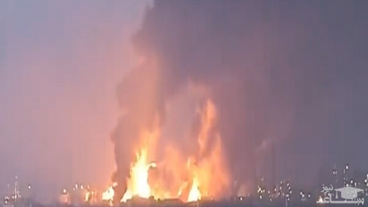 (فیلم) وضعیت شانگهای بعد از انفجار و آتش‌سوزی دیروز در پتروشیمی سینوپس