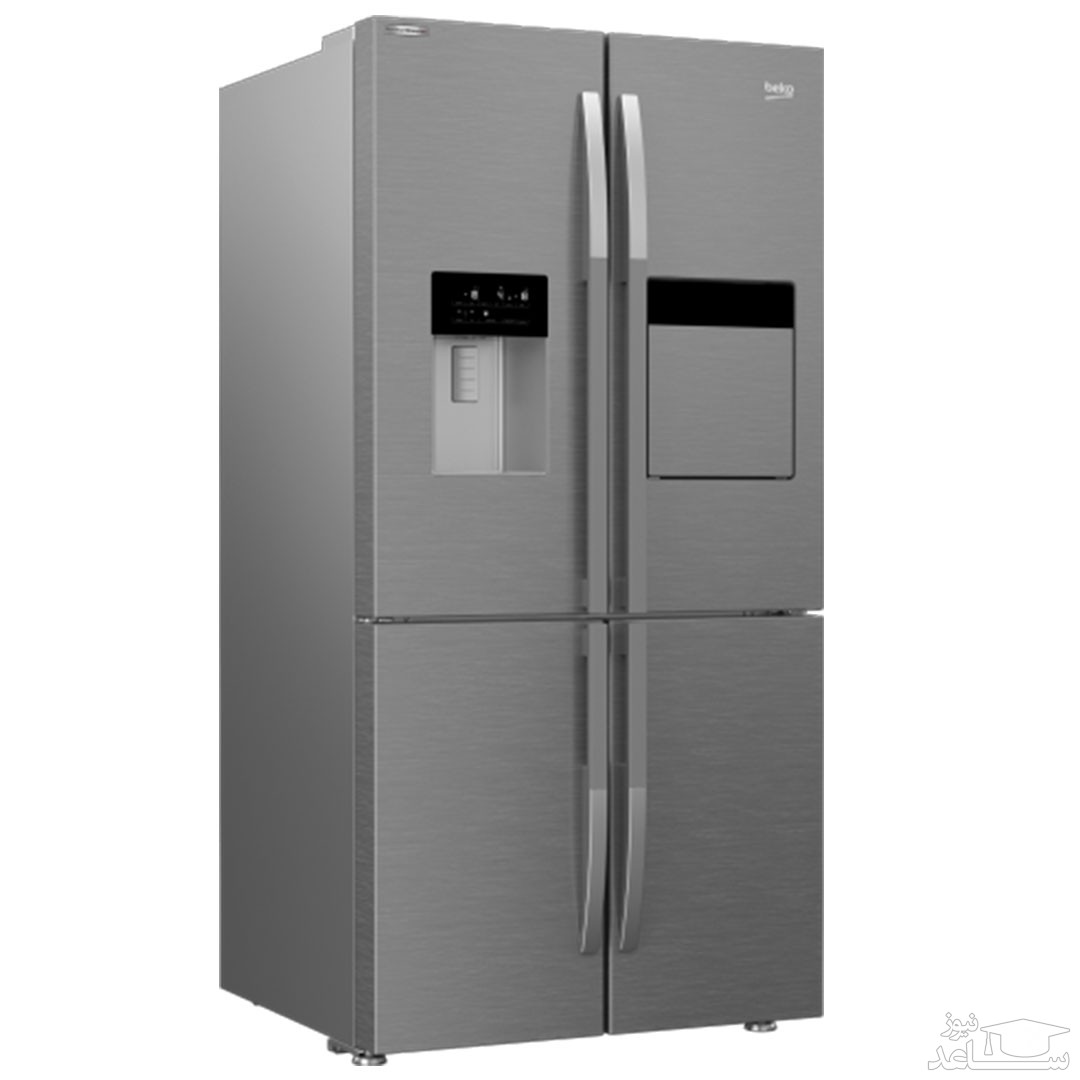 یخچال فریزر ساید بکو مدل GNE134751X