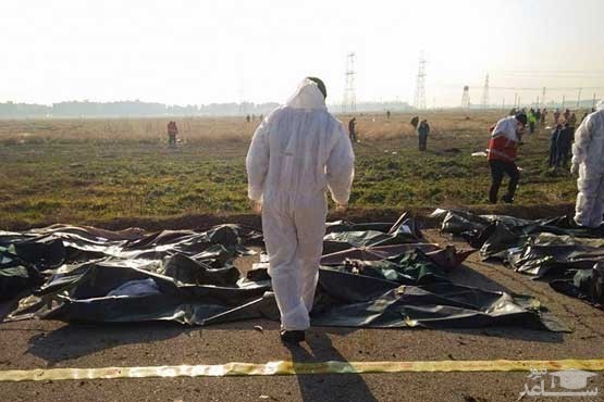 پیکر 61 نفر از جانباختگان سانحه سقوط هواپیما آماده تحویل به خانواده‌ها