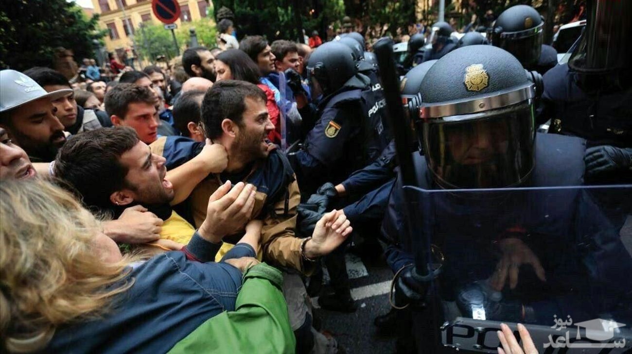 (فیلم) برخورد خشن نیروهای امنیتی آلمان با مخالفان قرنطینه!