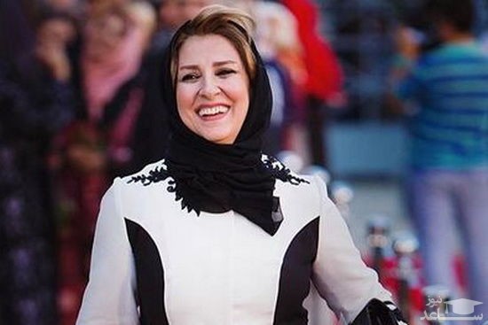 تیپ مدلینگ مرجانه گلچین با مانتویی عجیب / هر چی پارچه اضافه اومده جمع کرده یه مانتو ساخته