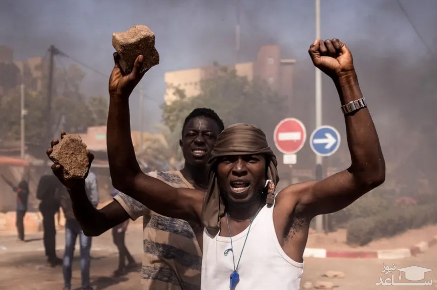 تظاهرات بر ضد ناتوانی دولت بورکینافاسو در مقابله با گروه های افراط گرای اسلامی/ خبرگزاری فرانسه