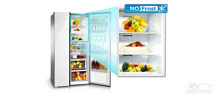 یخچال و فریزر ساید بای ساید سامسونگ مدل RS25
