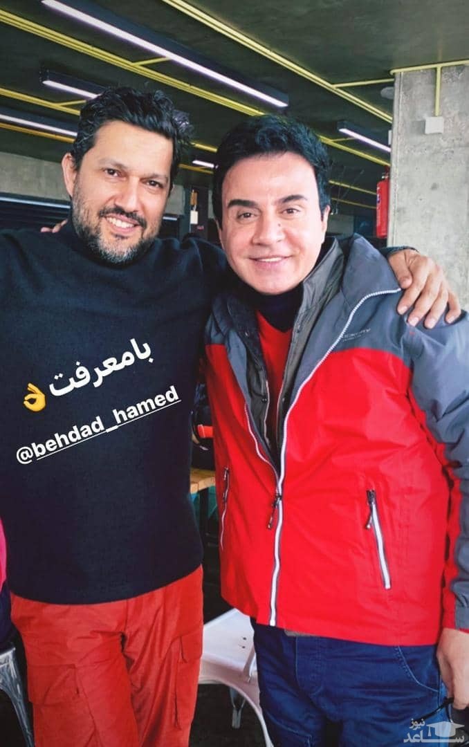 داریوش فرضیایی و حامد بهداد
