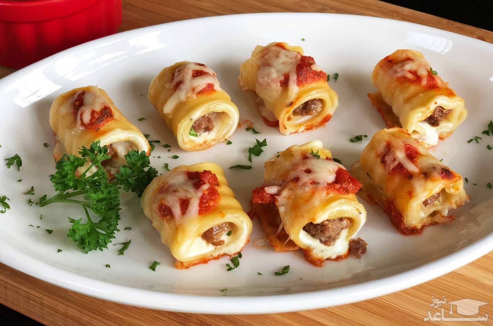 طرز تهیه لازانیا لقمه ای