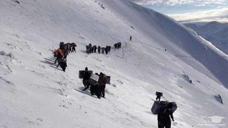 23 کولبر در ارتفاعات سرشیو سقز در کردستان مفقود شدند