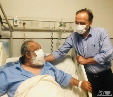 حسن پورشیرازی در بیمارستان