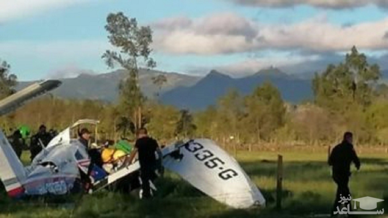 نجات معجزه آسای کودک یک‌ساله در سقوط هواپیما
