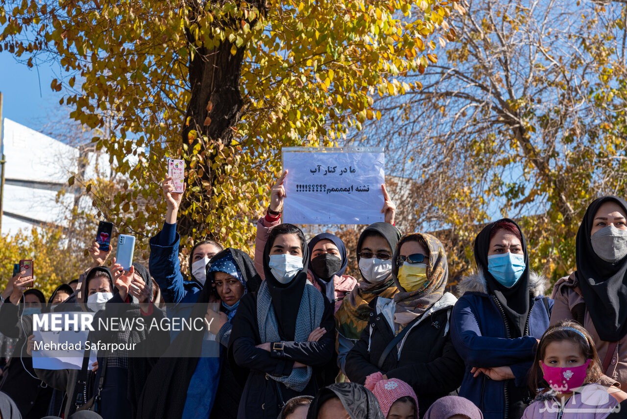 اجتماع بزرگ مردمی عدالت خواهان آب در استان چهارمحال و بختیاری