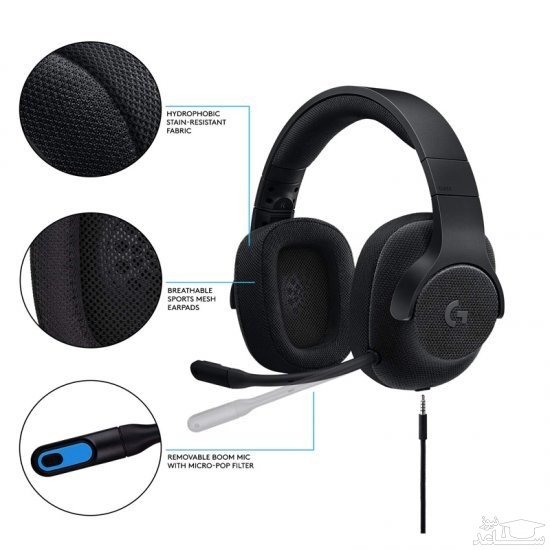 هدفون مخصوص بازی لاجیتک مدل G433