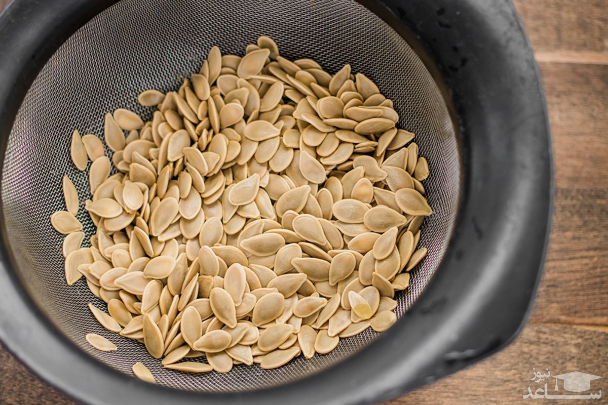  تخم کدو بو داده