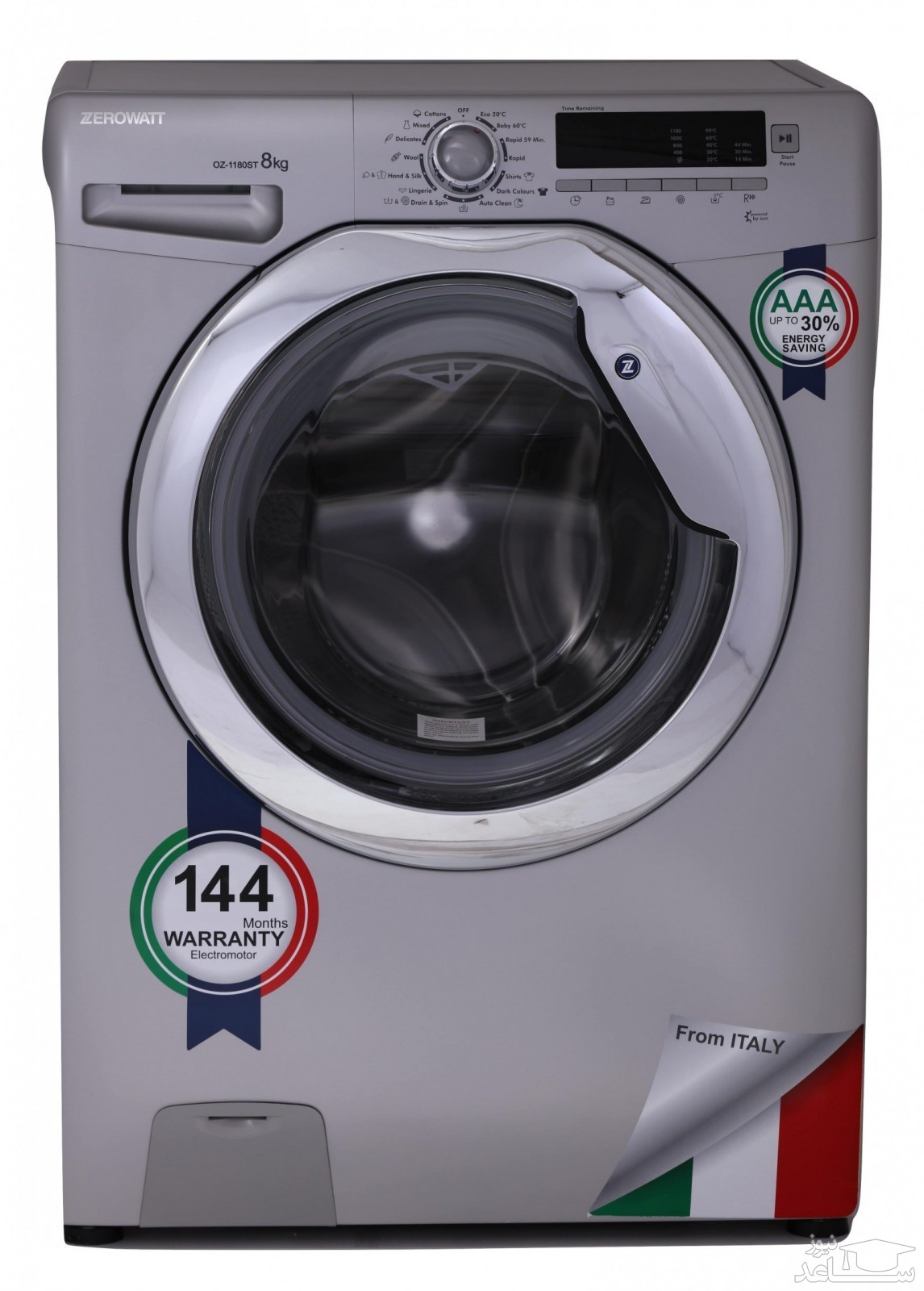 ماشین لباسشویی زیرووات مدل OZ-1189