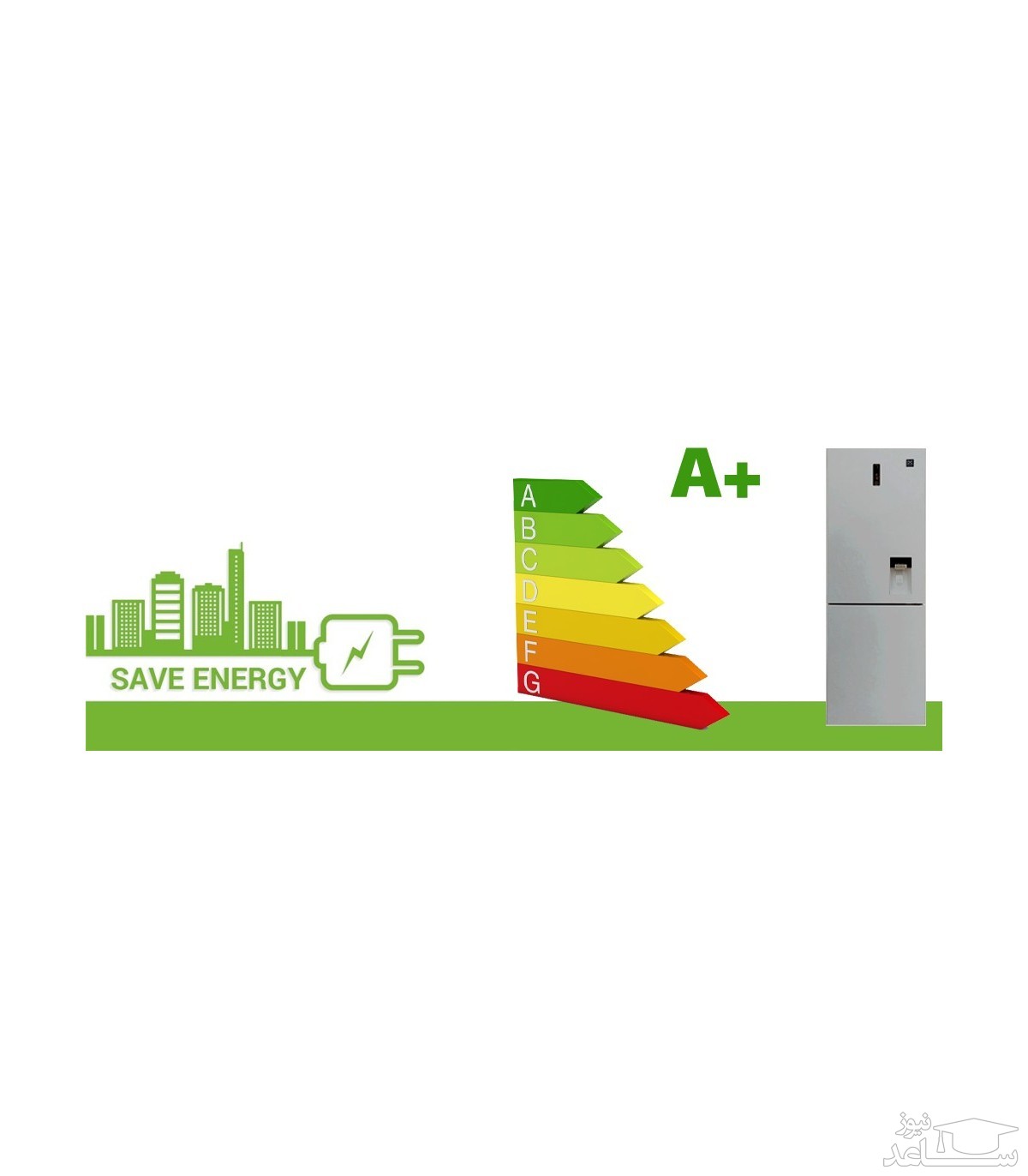 یخچال و فریزر دوو مدل D4BF-1077GW
