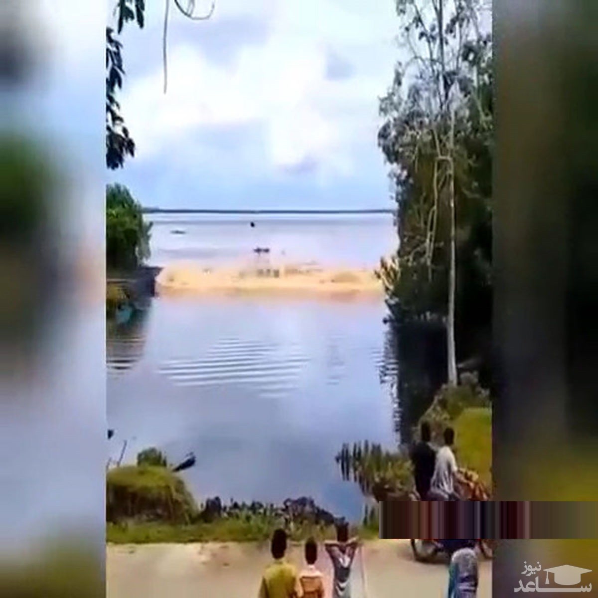 (فیلم) قدرت وحشتناک موج را ببینید