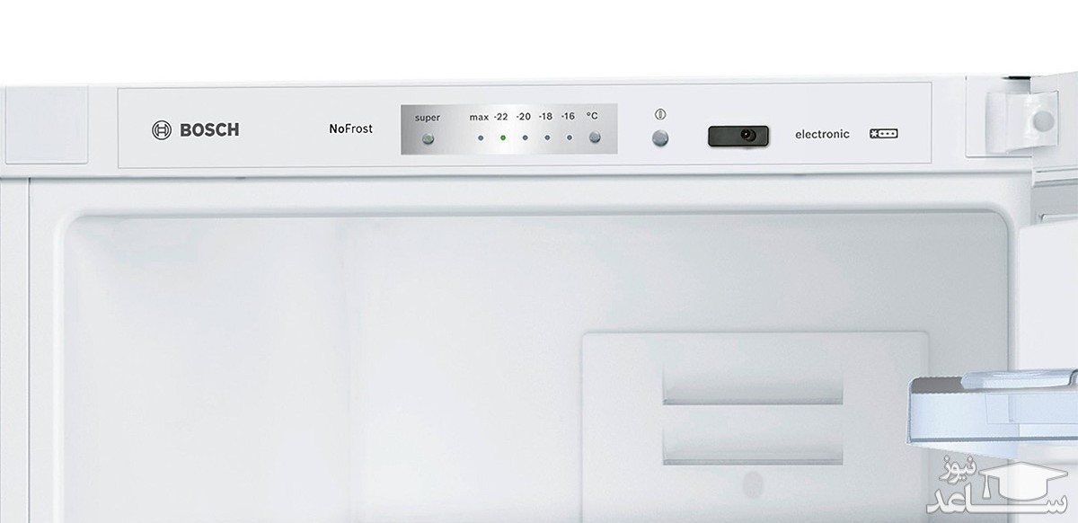 پنل تنظیمات یخچال فریزر بوش KGN57NL204