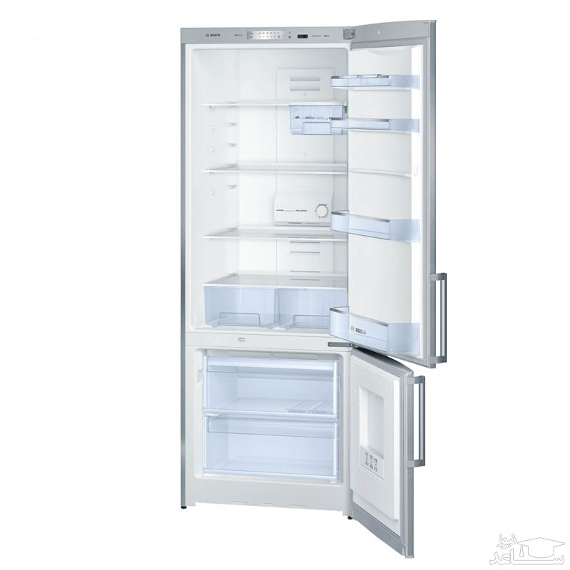 فضای داخلی یخچال فریزر بوش مدل KGN57NL204