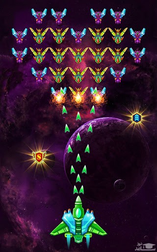  بازی Galaxy Attack: Alien Shooter