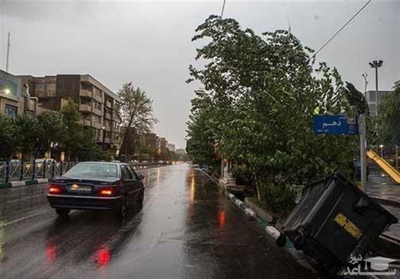 هشدار هواشناسی نسبت به احتمال وزش باد شدید در برخی استان‌ها