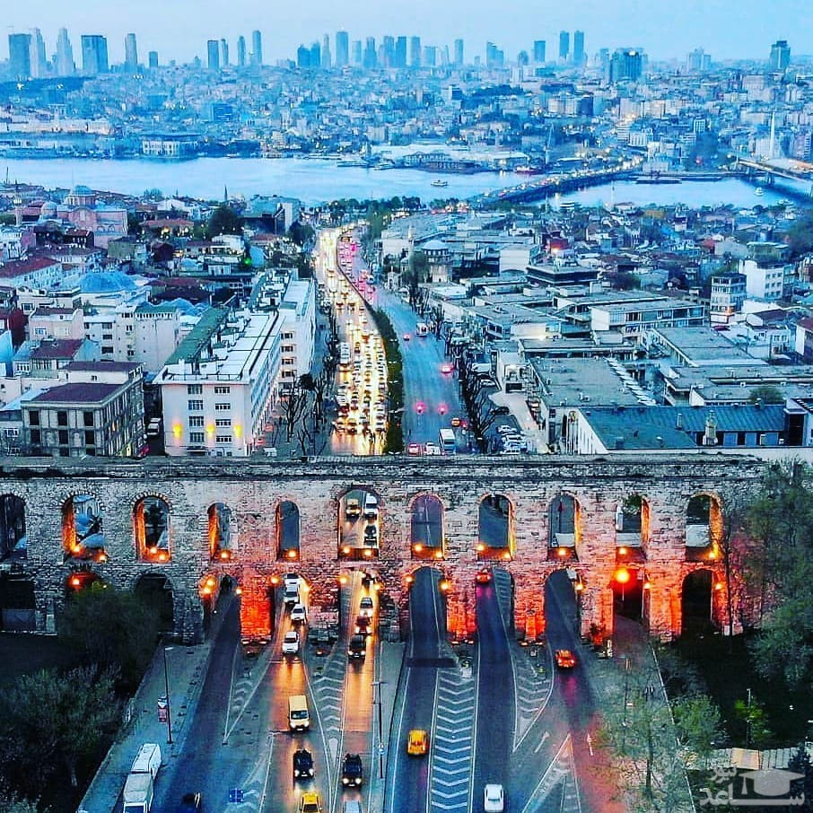 معرفی آبراهه زیبای والنس استانبول