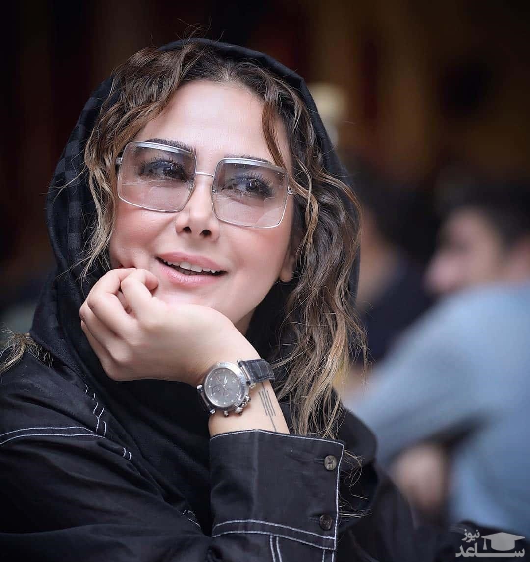 (عکس) آنا نعمتی با ظاهری متفاوت و بدون آرایش