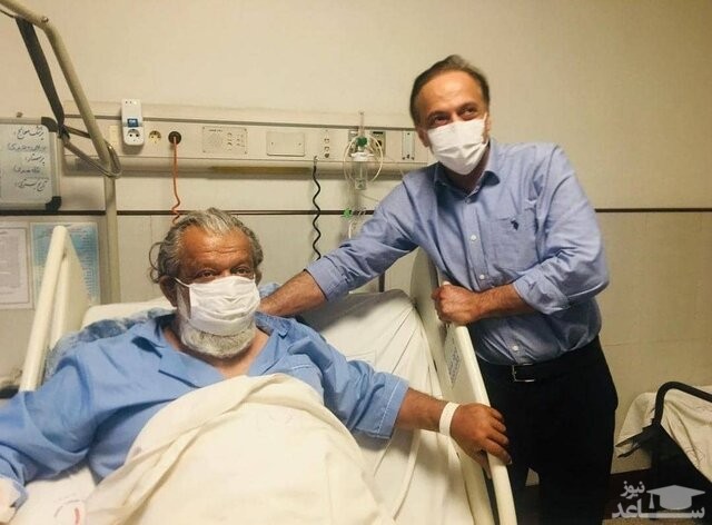حسن پورشیرازی در بیمارستان