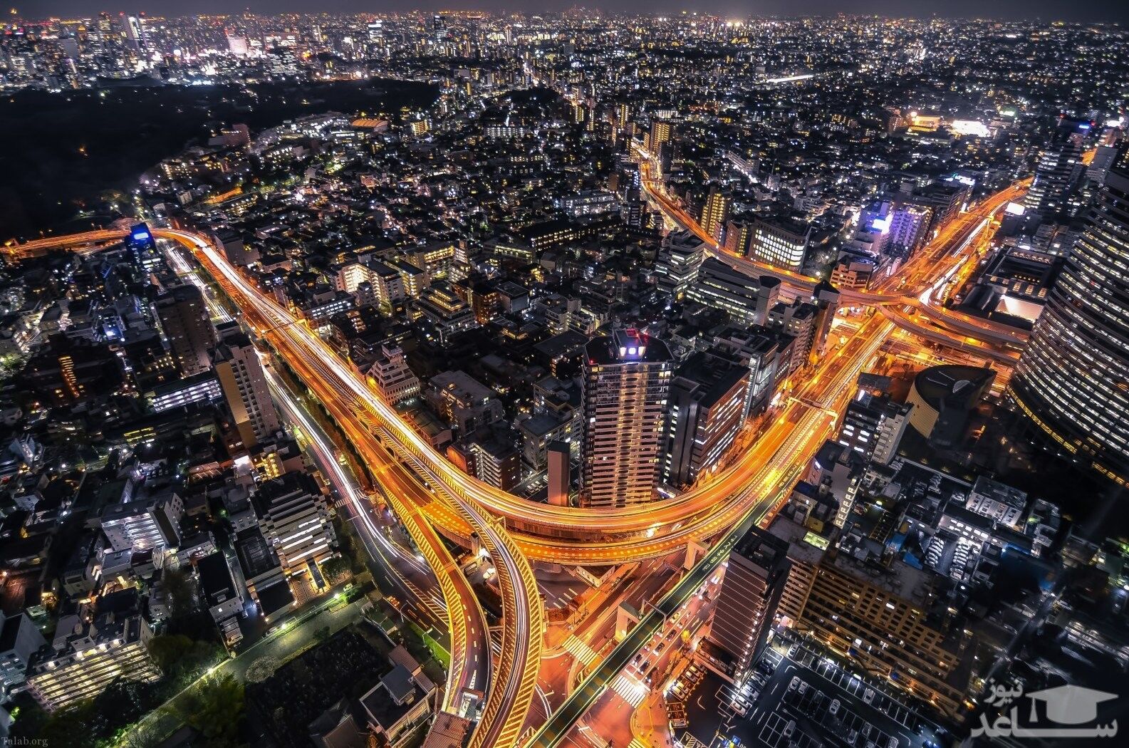 عکس زیبا از شهر بدون زباله در ژاپن