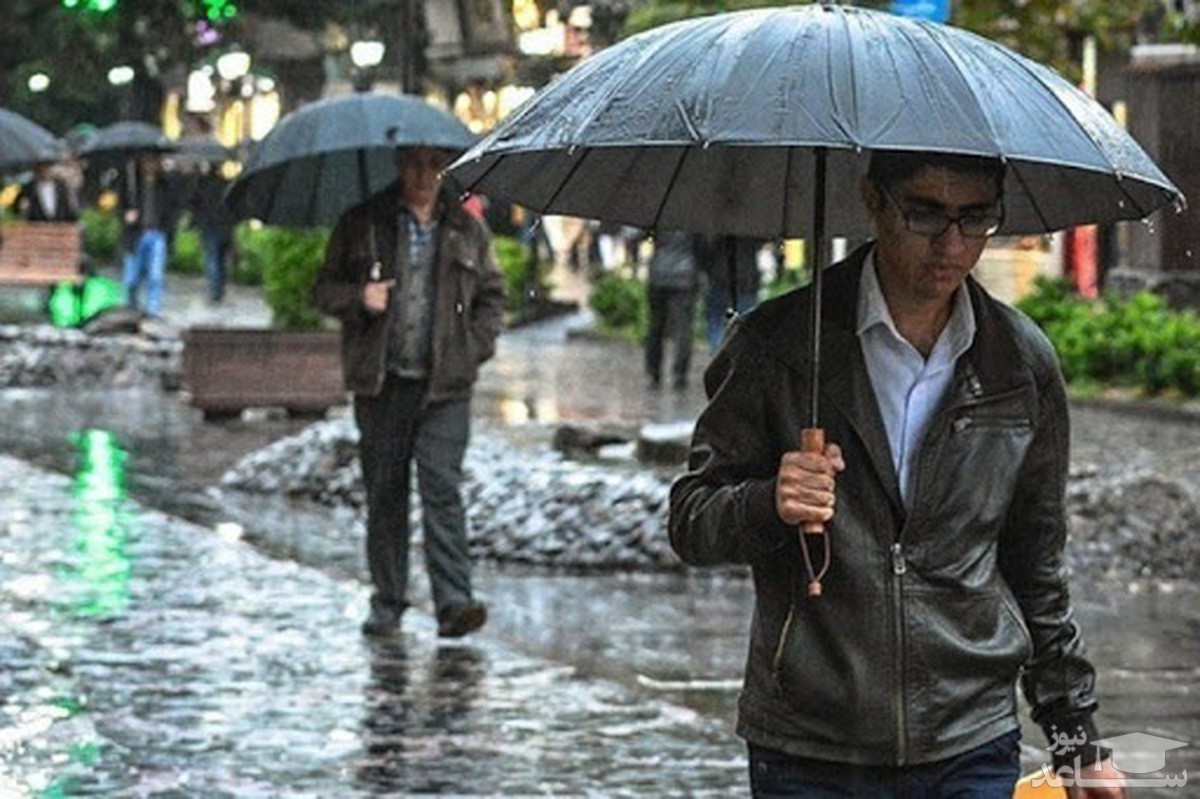 رگبار شدید، ارتفاعات تهران را در برگرفت