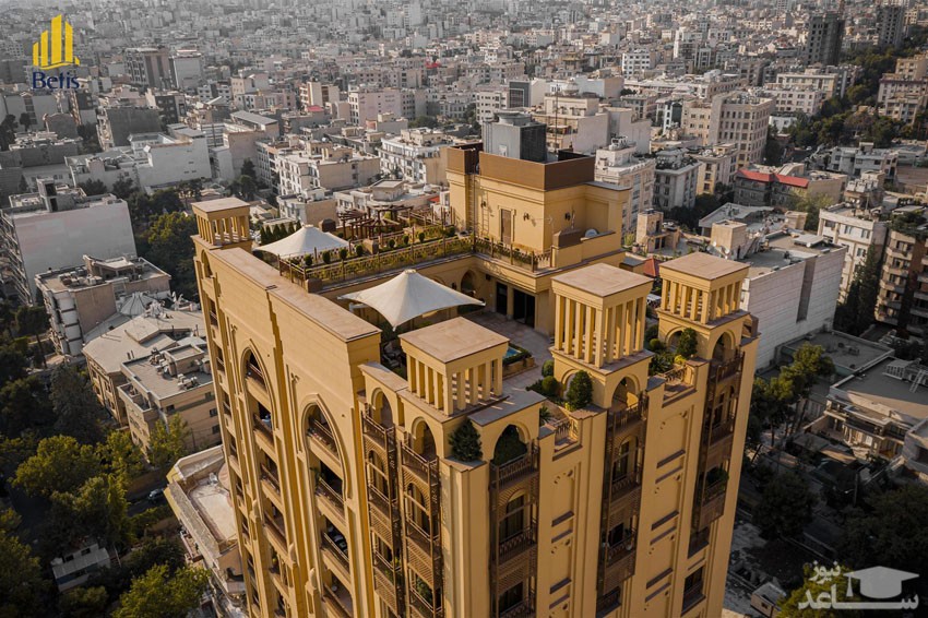 ودیعه 10 میلیارد تومانی یک آپارتمان در زعفرانیه تهران!