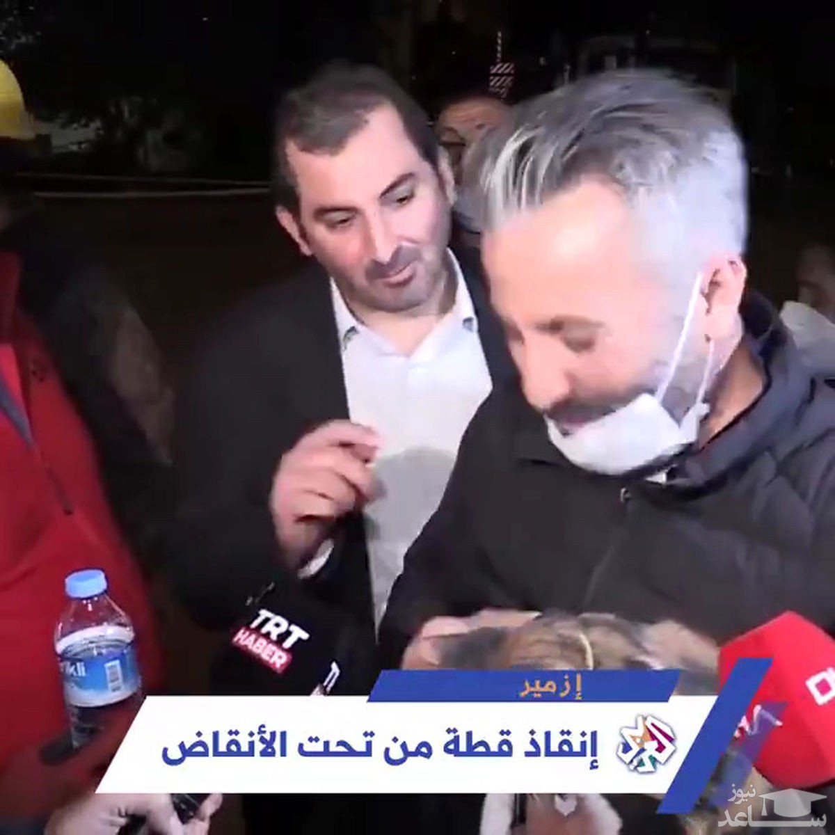 (فیلم) استرس عجیب یک گربه پس از وقوع زلزله ازمیر