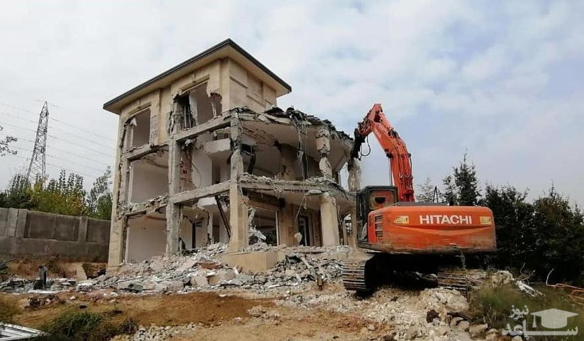 حکم تخریب ۱۳ ساختمان در حاشیه رود چالوس صادر شد