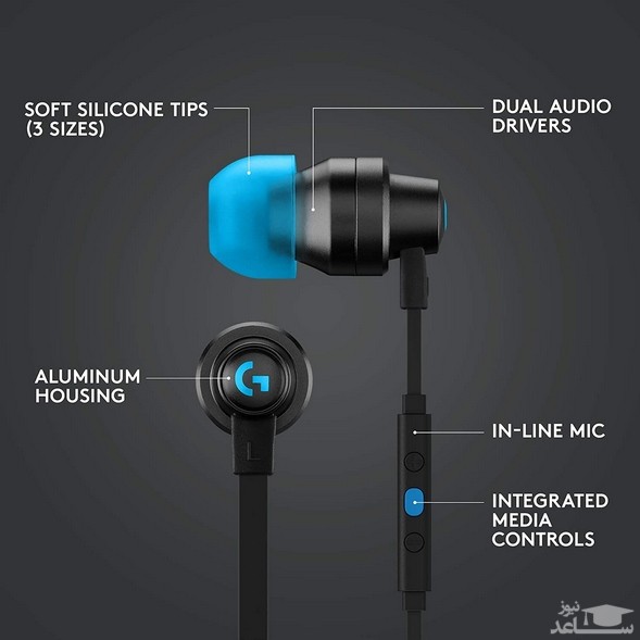 هندزفری گیمینگ سیمی لاجیتک G333