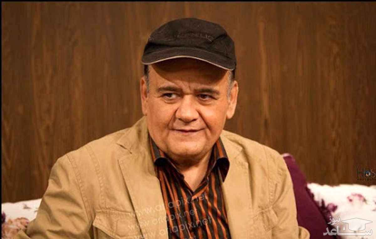 همسر و دختر اکبر عبدی در یک قاب