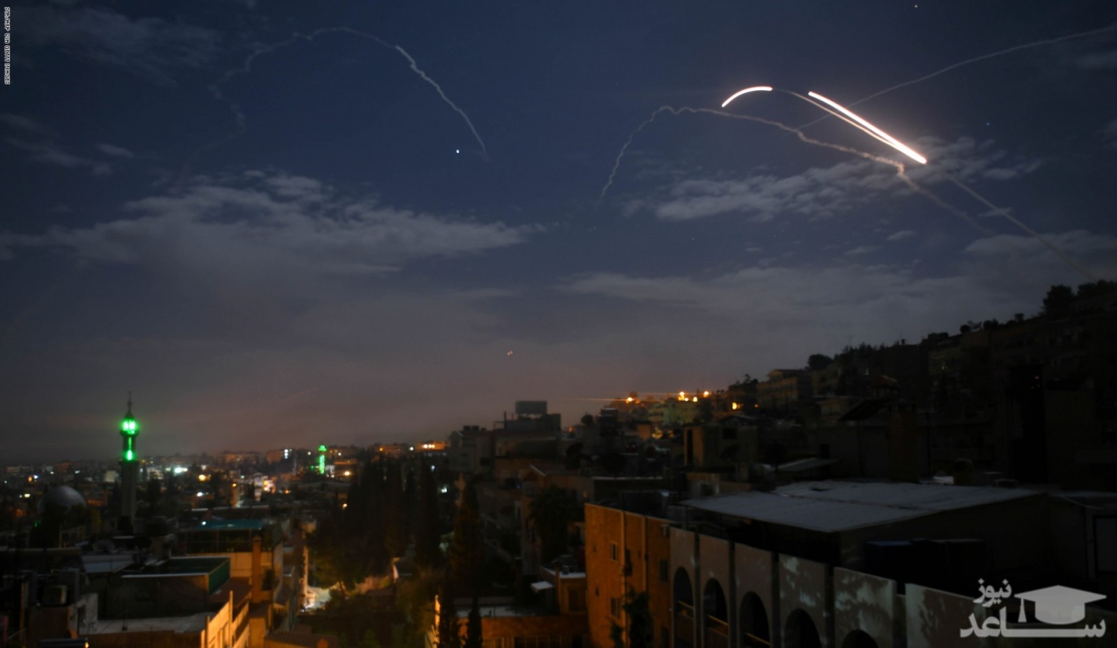 دفع حمله هوایی اسرائیل به پایتخت یک کشور عربی