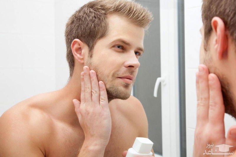 پوست صورت آقایان
