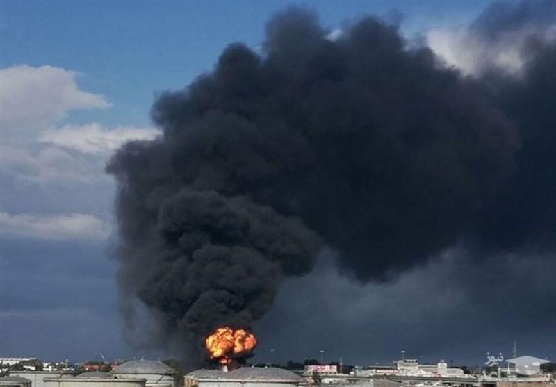 انفجار و آتش‌سوزی گسترده در مجتمع لجستیکی‌ در حیفا