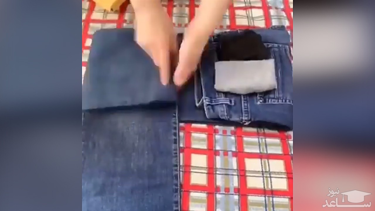 (فیلم) هنر تا کردن لباس برای مسافرت