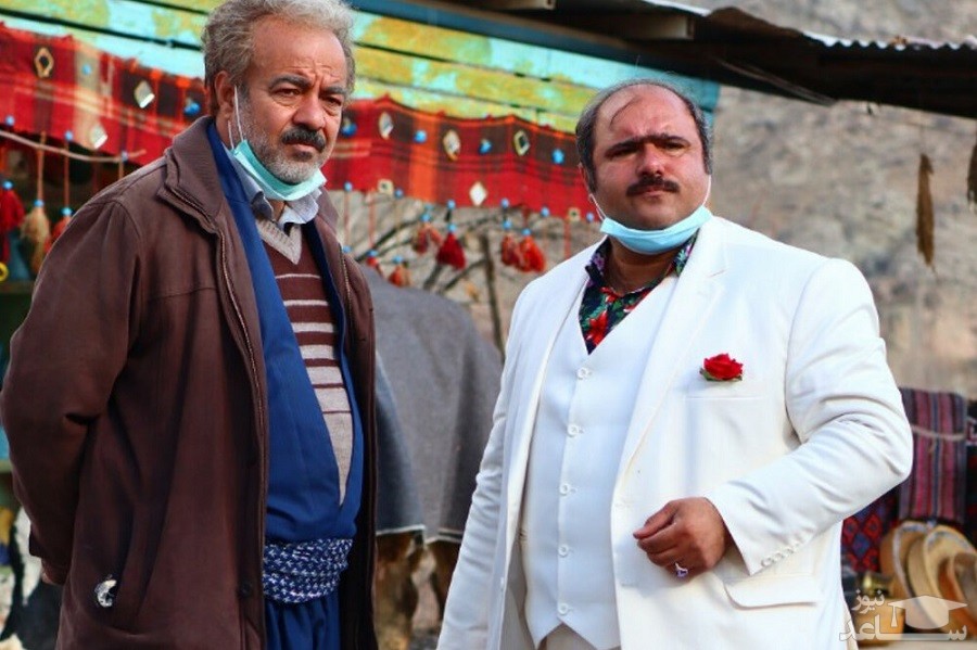 کاظم نوربخش بازیگر نقش سلمان در نون خ 3 در کنار برادرش
