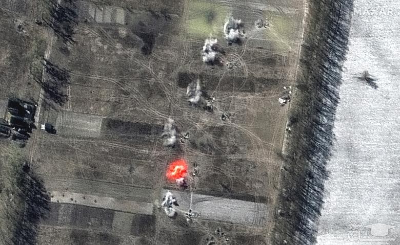 تصاویر ماهواره ای شرکت "ماکسار" از حجم ویرانی ها در جنگ اوکراین