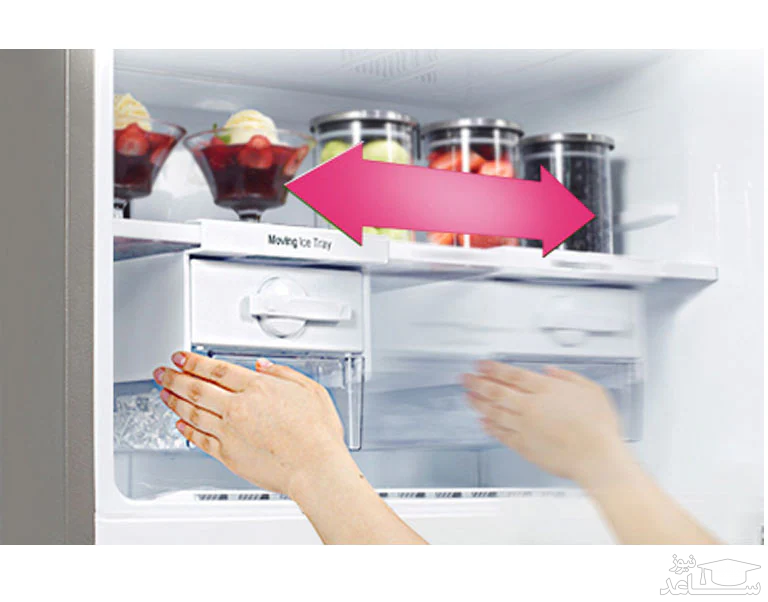 یخچال فریزر ال جی مدل TF56WB