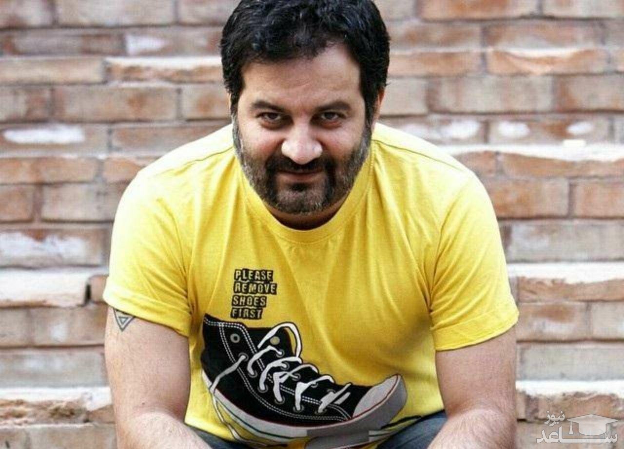 مهراب قاسم خانی و پسرش که هم قدش شده