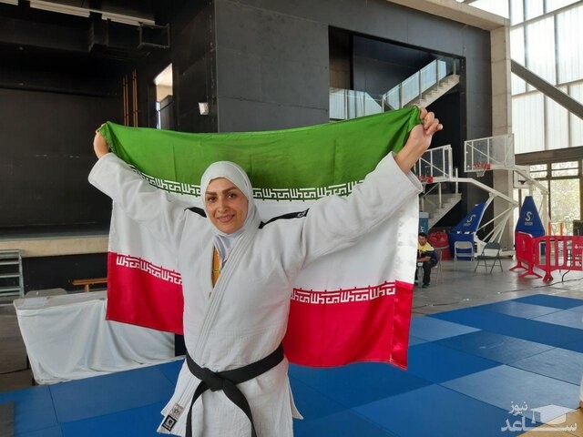 دست ندادن دختر جودوکار و عصبانیت مسئول مسابقات!