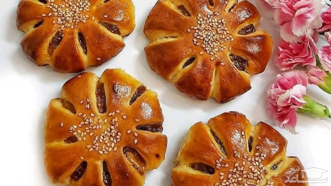 روش تهیه کلوچه خرمایی لذیذ با عسل